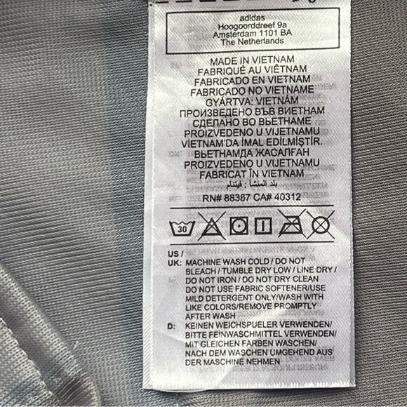 Adidas Golf Shorts Mens 36 Blue Rush Performance Tech Abstract Print Athletic - Picture 9 of 13